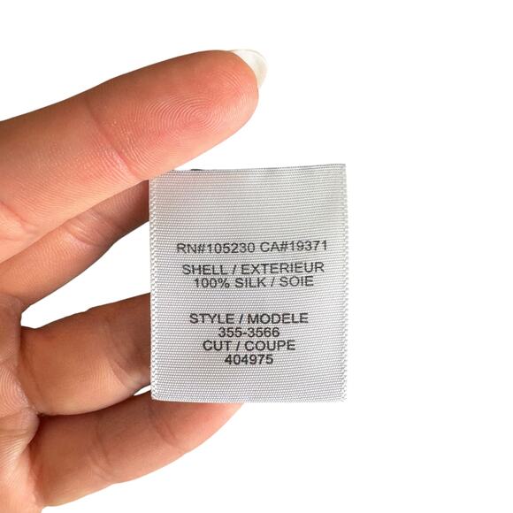 Joie NWT Peri Caviar Black 100% Silk White Trim Racerback Sleeveless Mini Dress - Picture 9 of 11